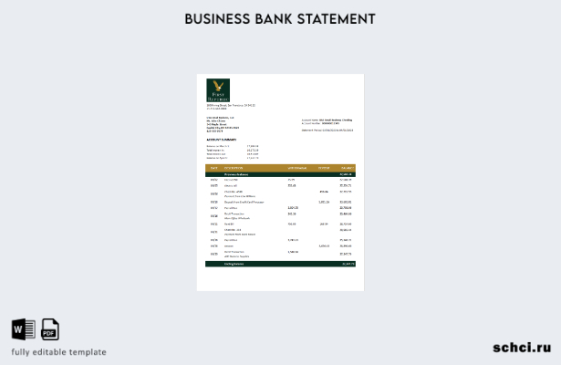 скачать цифровую версию отчета о предприятии First Republic Bank в формате Word 